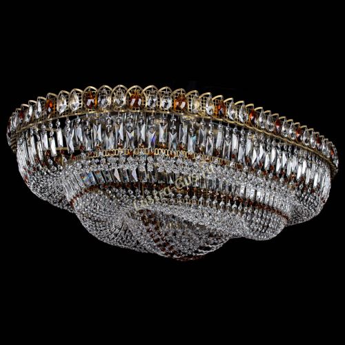 Люстра Кольцо Овал №17 под бронзу чайная в Ижевске Гусь Хрустальный