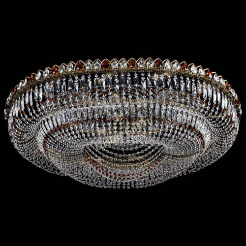 Люстра Кольцо Овал №17 под бронзу чайная в Ижевске Гусь Хрустальный