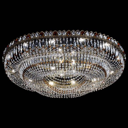 Люстра Кольцо Овал №17 под бронзу чайная в Ижевске Гусь Хрустальный