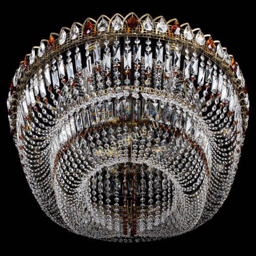 Люстра Кольцо Овал №17 под бронзу чайная в Ижевске Гусь Хрустальный