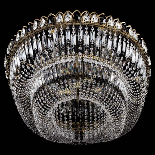 Люстра Кольцо Овал №17 под бронзу черная в Ижевске Гусь Хрустальный