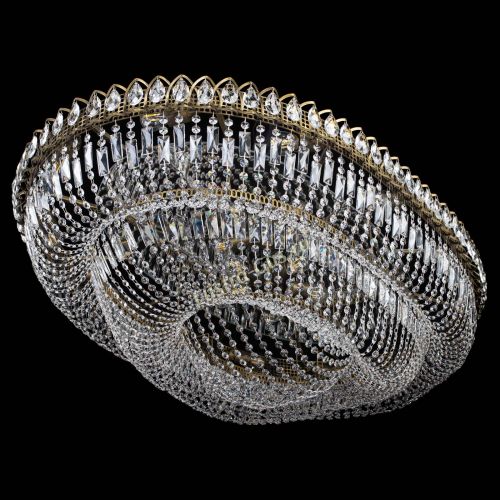 Люстра Кольцо Овал №17 под бронзу в Ижевске Гусь Хрустальный