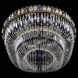 Люстра Кольцо Овал №17 под бронзу синяя в Ижевске