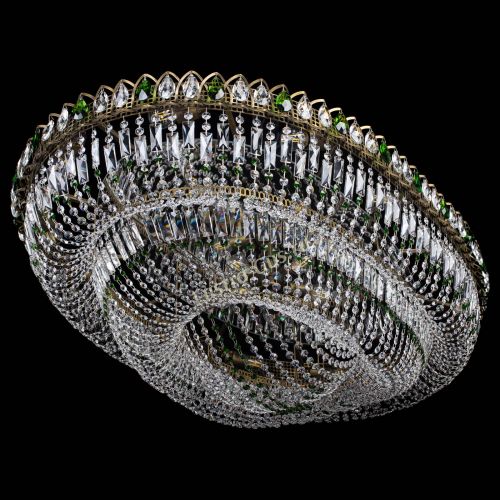 Люстра Кольцо Овал №17 под бронзу зеленая в Ижевске Люстра Кольцо Овал №17 под бронзу зеленая в Ижевске