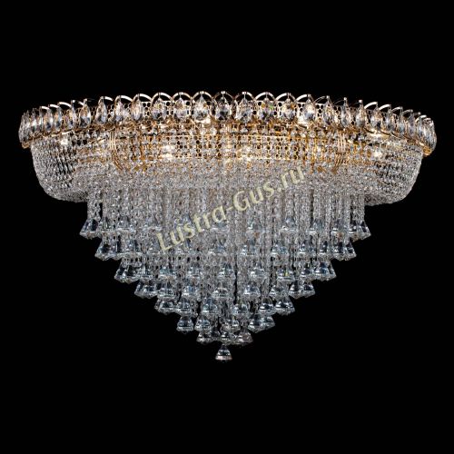 Люстра Кольцо Пирамида Конус 1000 мм в Ижевске Гусь Хрустальный