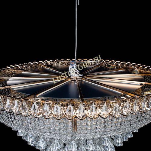 Люстра Кольцо Пирамида Конус 1000 мм в Ижевске Гусь Хрустальный