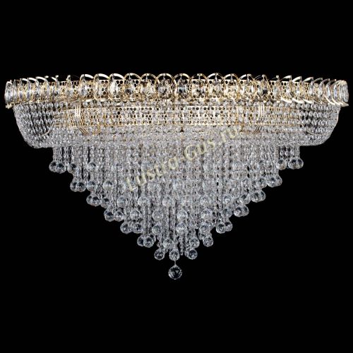 Люстра Кольцо Пирамида Шар 30 большая в Ижевске Гусь Хрустальный