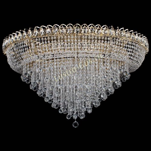 Люстра Кольцо Пирамида Шар 30 большая в Ижевске Гусь Хрустальный