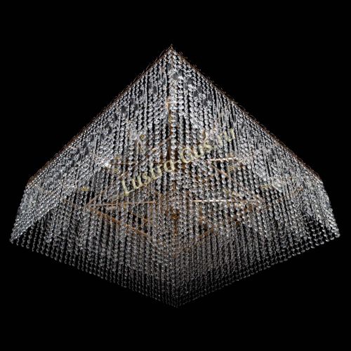 Люстра Квадрат 800 мм в Ижевске Гусь Хрустальный