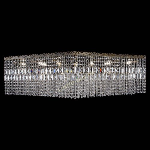 Люстра Квадрат 800 мм под бронзу в Ижевске Гусь Хрустальный