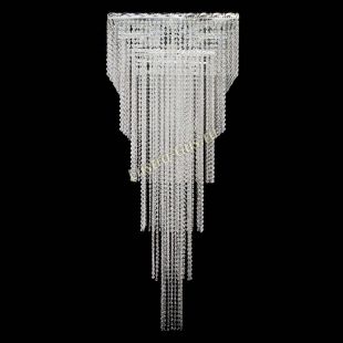 Потолочная люстра Квадрат Каскад №8