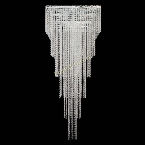 Люстра Квадрат Каскад №8 в Ижевске Гусь Хрустальный