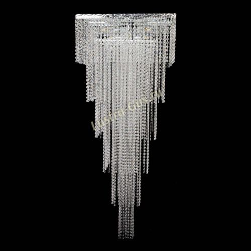 Люстра Квадрат Каскад №8 в Ижевске Гусь Хрустальный