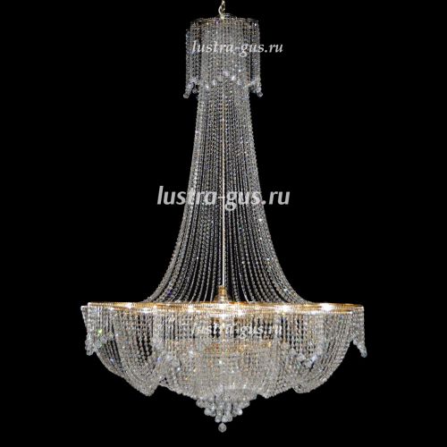 Люстра Лотос 36 ламп в Ижевске Гусь Хрустальный