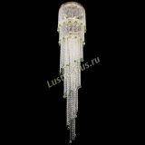 Люстра Милан каскад шар зеленый в Ижевске