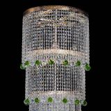 Люстра Милан каскад шар зеленый в Ижевске
