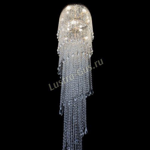 Люстра Милан каскад журавлик в Ижевске Гусь Хрустальный
