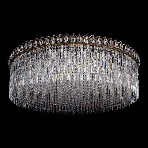 Люстра Октава большая №12 под бронзу в Ижевске Гусь Хрустальный