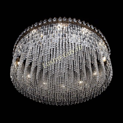 Люстра Октава большая №12 под бронзу в Ижевске Гусь Хрустальный