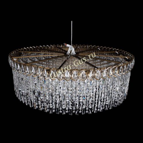 Люстра Октава большая №12 под бронзу в Ижевске Гусь Хрустальный