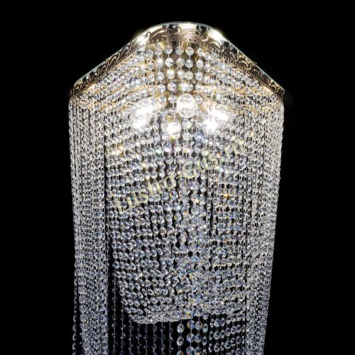 Люстра Прага каскад в Ижевске Гусь Хрустальный