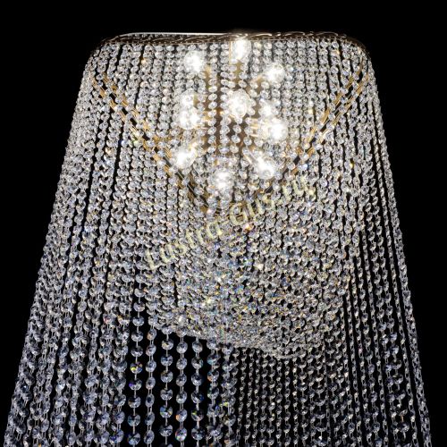 Люстра Прага каскад в Ижевске Гусь Хрустальный