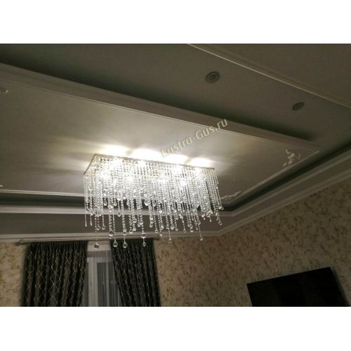 Люстра Прямоугольник №2 в Ижевске Гусь Хрустальный