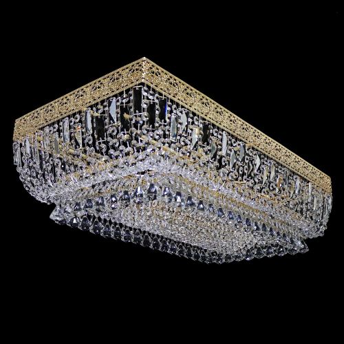 Люстра Прямоугольник Италия №8 в Ижевске Гусь Хрустальный