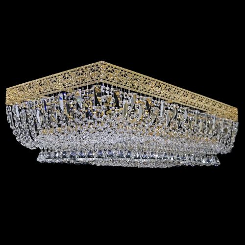 Люстра Прямоугольник Италия №8 в Ижевске Гусь Хрустальный