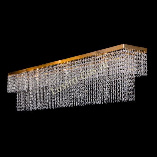 Люстра Прямоугольник Капель в Ижевске Гусь Хрустальный