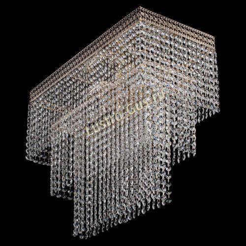 Люстра Прямоугольник Венеция №3 в Ижевске Гусь Хрустальный