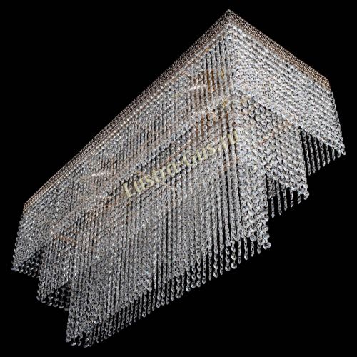 Люстра Прямоугольник Венеция №8 в Ижевске Гусь Хрустальный