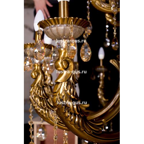 Люстра Венера № 30 в Ижевске Гусь Хрустальный
