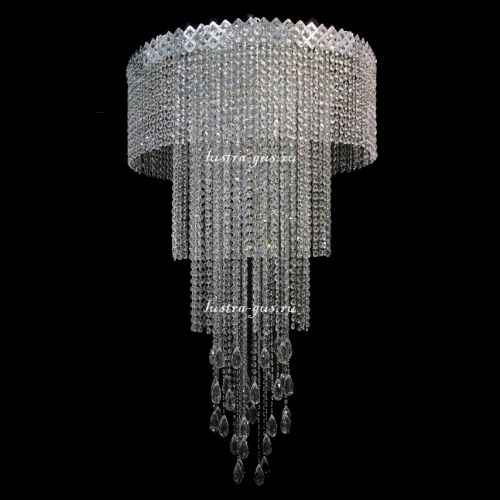 Люстра Сластёна с нарядом Капель 4 в Ижевске Гусь Хрустальный