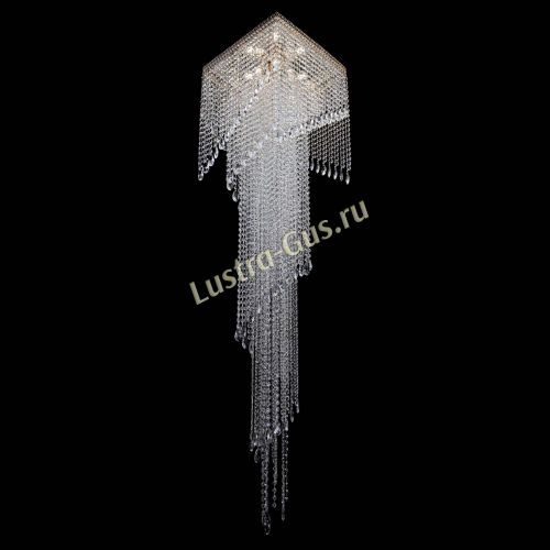 Люстра Венеция Квадрат спираль в Ижевске Гусь Хрустальный
