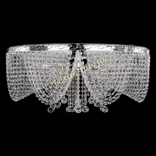 Люстра Виктория шар большая в Ижевске Гусь Хрустальный