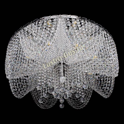 Люстра Виктория шар большая в Ижевске Гусь Хрустальный