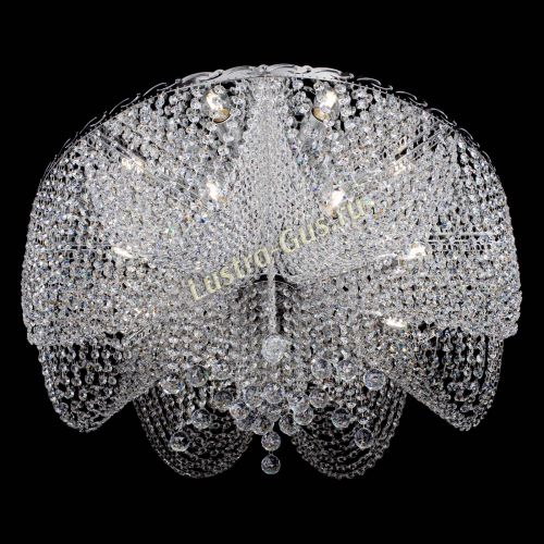 Люстра Виктория шар большая в Ижевске Гусь Хрустальный