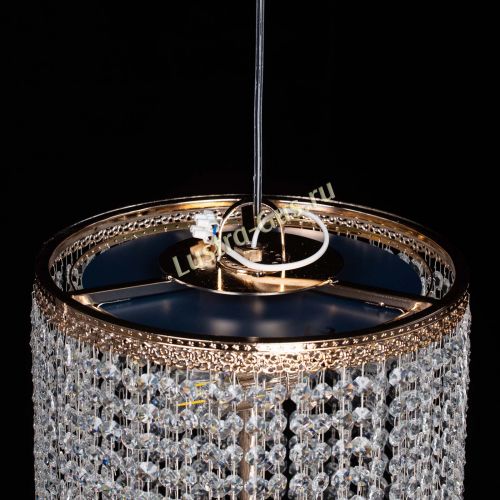 Люстра Винтаж Каскад №7 в Ижевске Гусь Хрустальный