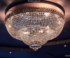 Люстра Водопад камень обтикон в Ижевске отзыв и фото покупателя