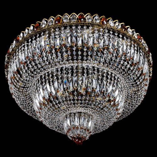 Люстра Водопад Обтикон №15 под бронзу чайная в Ижевске Гусь Хрустальный