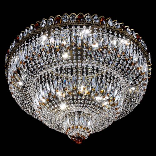 Люстра Водопад Обтикон №15 под бронзу чайная в Ижевске Гусь Хрустальный