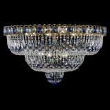 Люстра Водопад Обтикон №15 под бронзу синяя в Ижевске