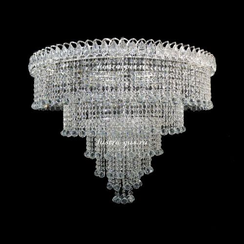 Люстра Водопад с нарядом Каскад в Ижевске Гусь Хрустальный