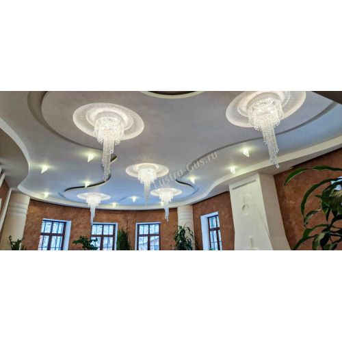 Люстра Водопад Винтаж в Ижевске Гусь Хрустальный