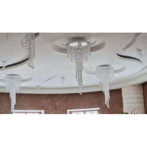 Люстра Водопад Винтаж в Ижевске Гусь Хрустальный