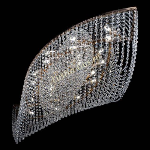 Люстра Хрустальная Волна №14 в Ижевске Гусь Хрустальный