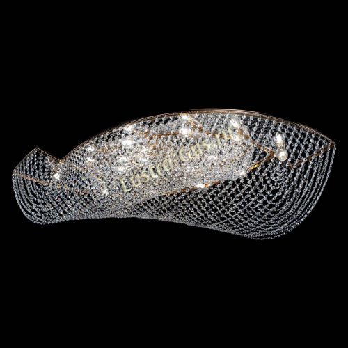 Люстра Хрустальная Волна №14 в Ижевске Гусь Хрустальный