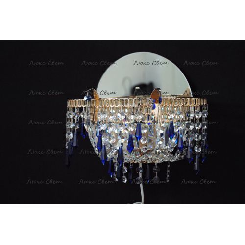 Бра Айсберг синяя в Ижевске Гусь Хрустальный