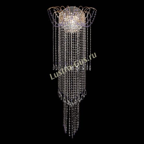 Бра Агата №1 длинная фиолетовая в Ижевске Гусь Хрустальный